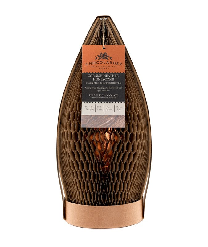 Chocolarder - Craft Chocolate Luxury Easter Egg 50% Honeycomb
