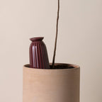 Bergs Potter - Cove Watering Olla - Deep Burgundy