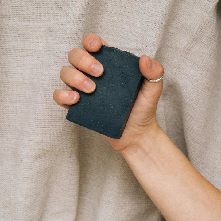 Wylder Naturals Soap Bar- Tea Tree & Eucalyptus with Activated Charcoal