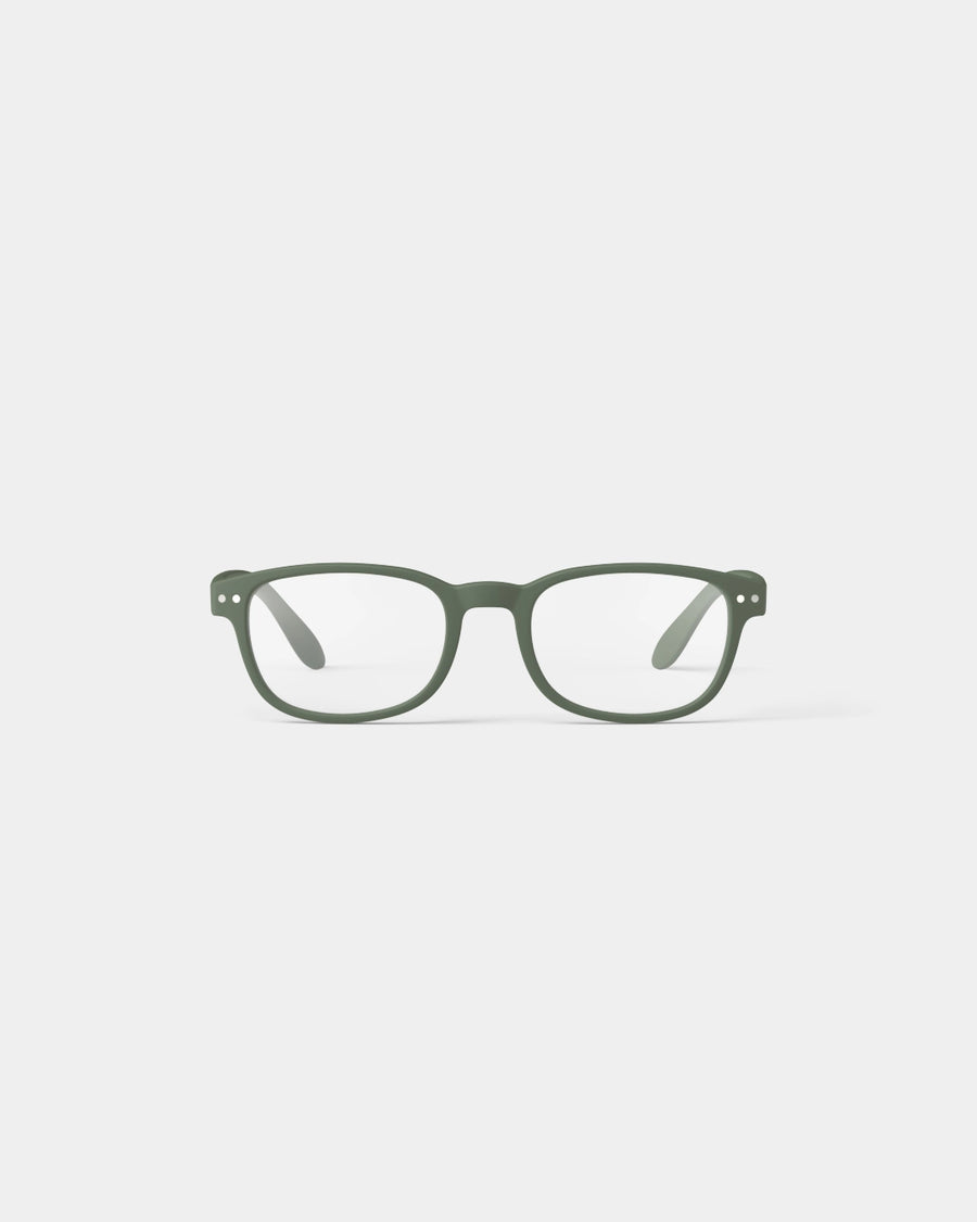 Izipizi Reading Glasses #B/Kaki Green