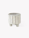 Garden Trading - Wheatley Pot on Feet / Stoneware Chalk