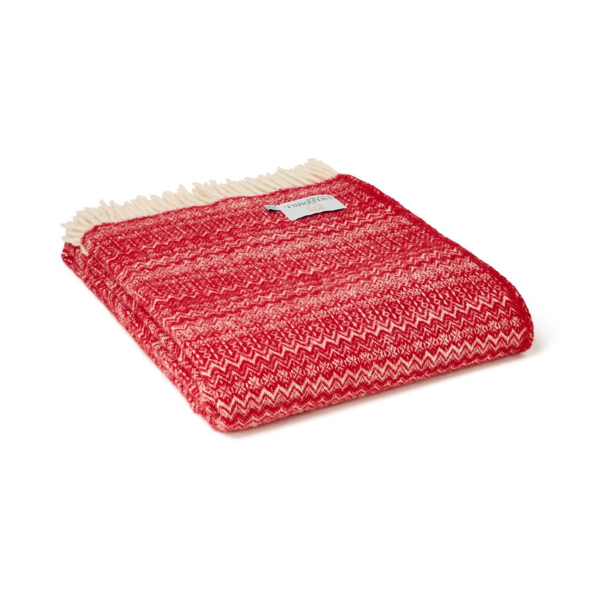 Tweedmill Textiles - Fair isle Throw / Red