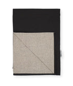 So Cosy Foldaway Picnic Blanket - Dark Walnut Waxed Cotton & Undyed Wool