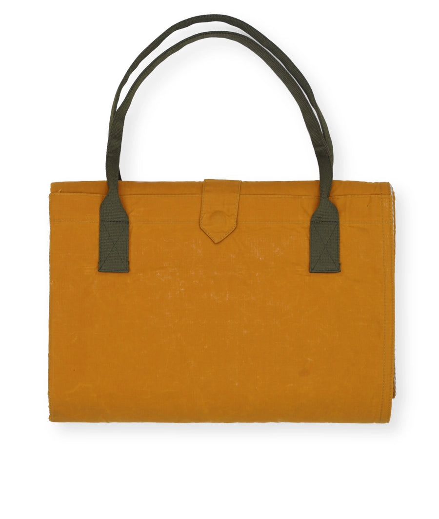 So Cosy Picnic Fold Away Waxed Cotton- Mustard