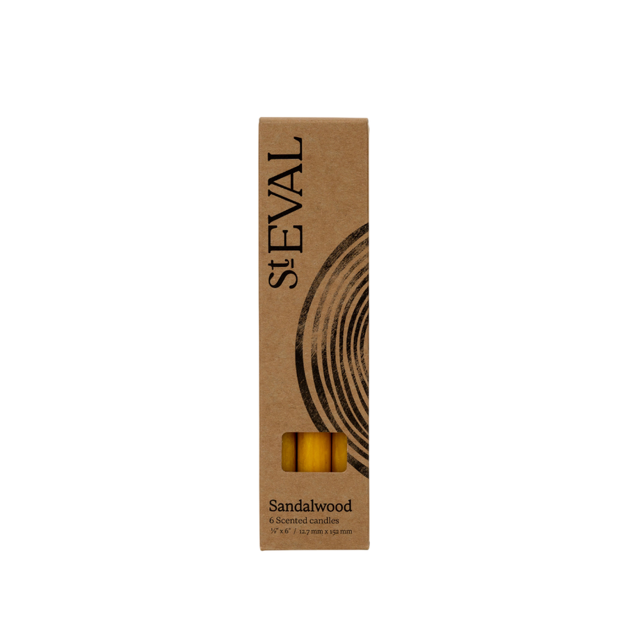 St. Eval - Kraft Box of 6 / Sandalwood