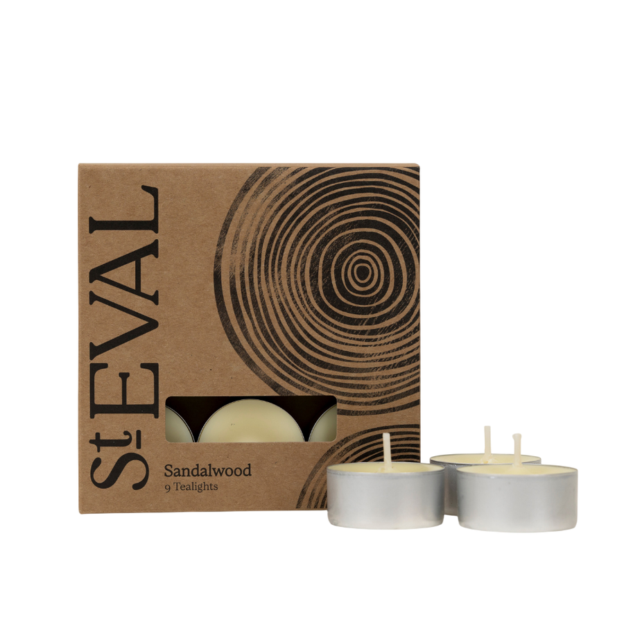 St. Eval - Tealight 9 Pack / Sandalwood