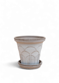 Bergs Potter - Fleur Raw Grey - 12cm Dia Pot