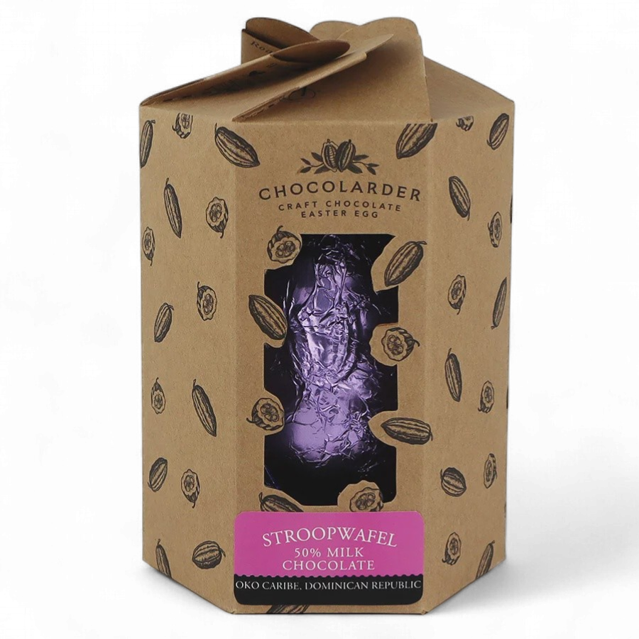 Craft Chocolate Easter Egg 50% Stroopwafel
