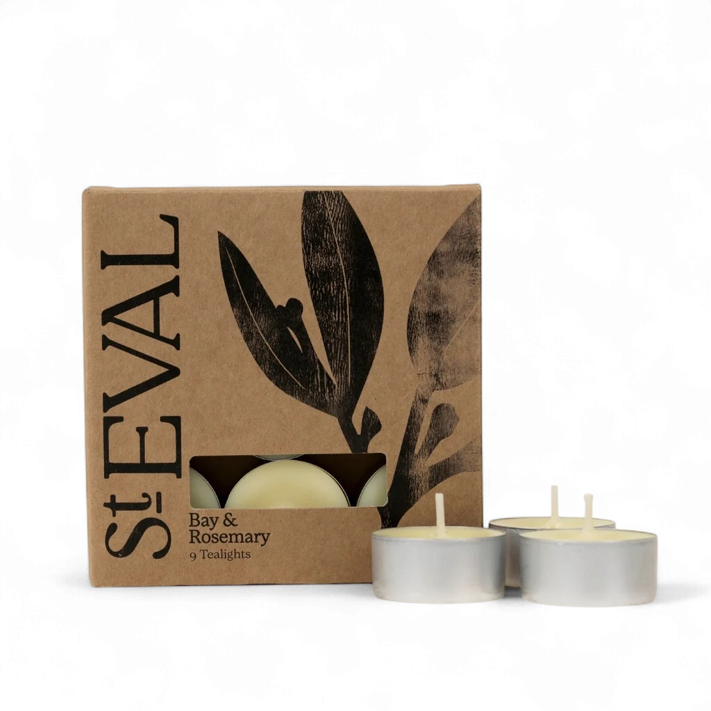 St Eval - Tealight 9 Pack / Bay & Rosemary