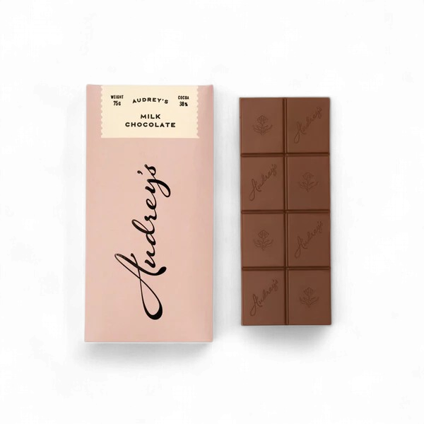 Audrey's Chocolates - Milk 38% Bar