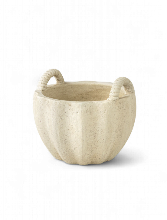 Garden Trading - Horcott Pot with Handles 21.cm / Stone