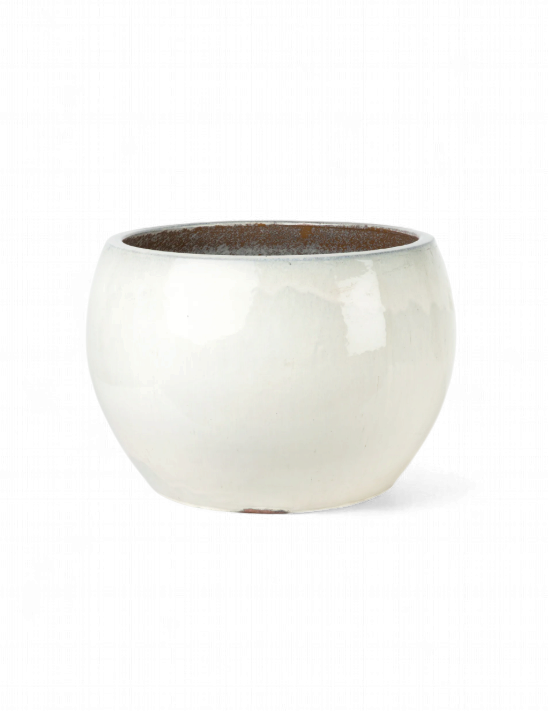 Garden Trading - Aspley Planter 55cm / Ceramic White