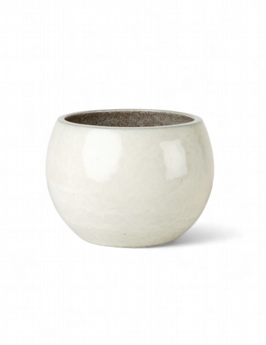 Garden Trading - Aspley Planter 42cm / Ceramic White