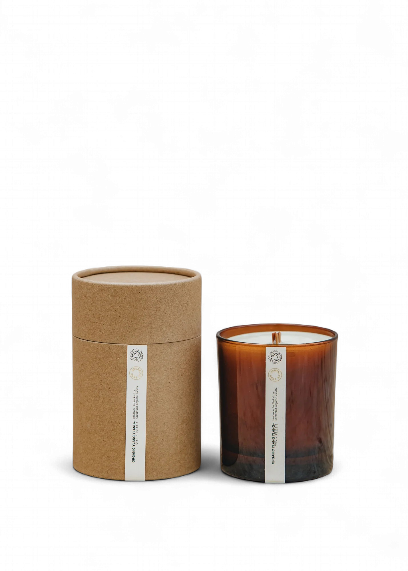 Skar Organics - Organic Beeswax Glass Jar Candle/Ylang Ylang