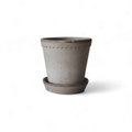 Bergs Potter - Helena Raw Grey - 16cm Dia Pot
