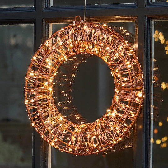 Lightstyle London - 25cm Galaxy Wreath/ Dual Power