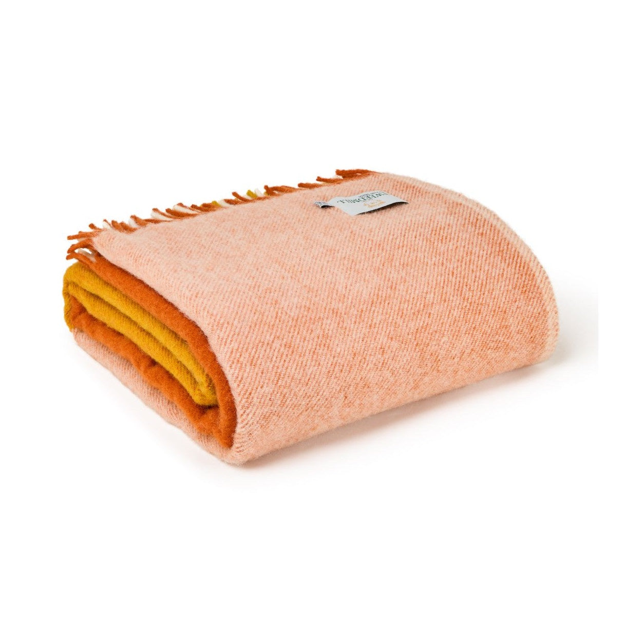 Tweedmill Textiles - Paddock Check Throw / Cinnamon