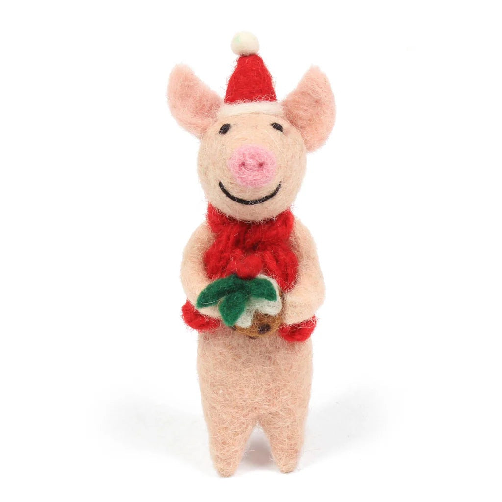 Amica - Piglet with Christmas Pudding