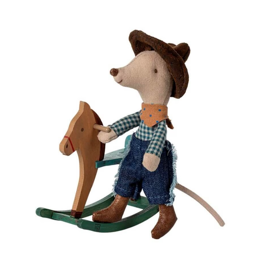 Maileg - Rocking Horse Cowboy