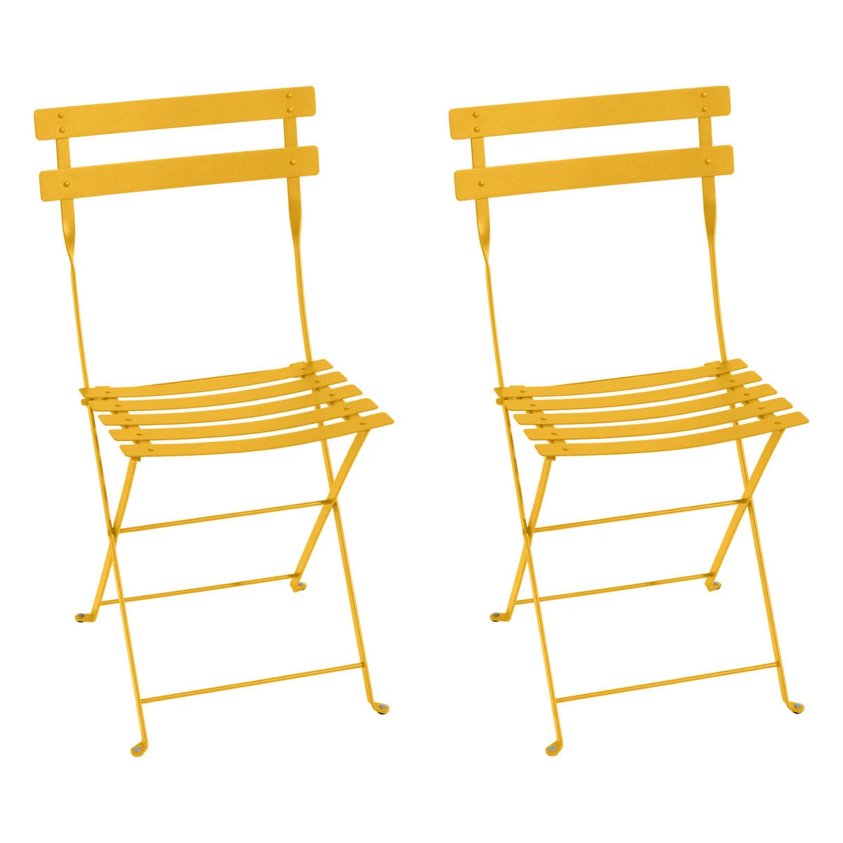 Fermob - Bistro Set in Honey - 60cm Table and 2 Chairs