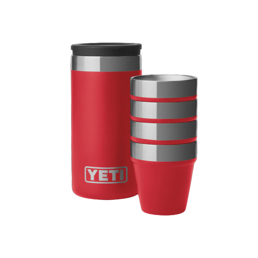 Yeti - Rambler Shot Glasses / Rescue Red