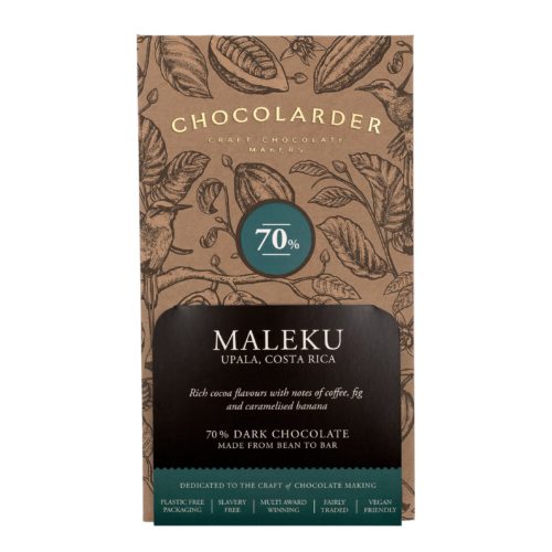 Chocolarder- 70g Chocolate Bar/Maleku 70%