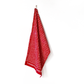 Cambridge Imprint - Tea Towel / Bean Red