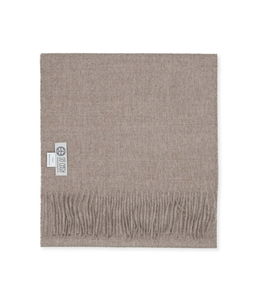 So Cosy - Toni Baby Alpaca Wool Scarf / Café au Lait
