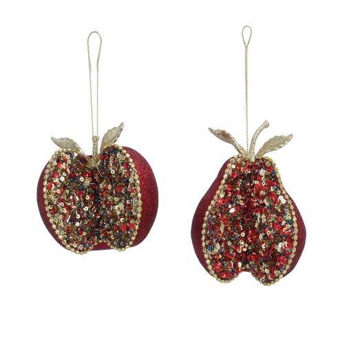 Multi Sparkle Sliced Apple/Pear Dec, 2as .