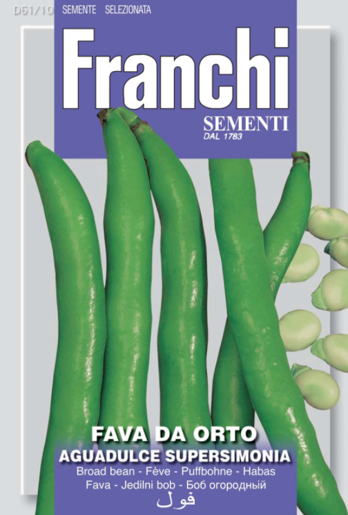 Franchi Broad Bean Seeds