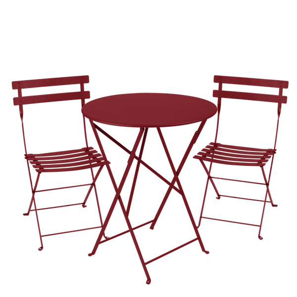 Bistro Set - Chili - 60cm Table and 2 Chairs