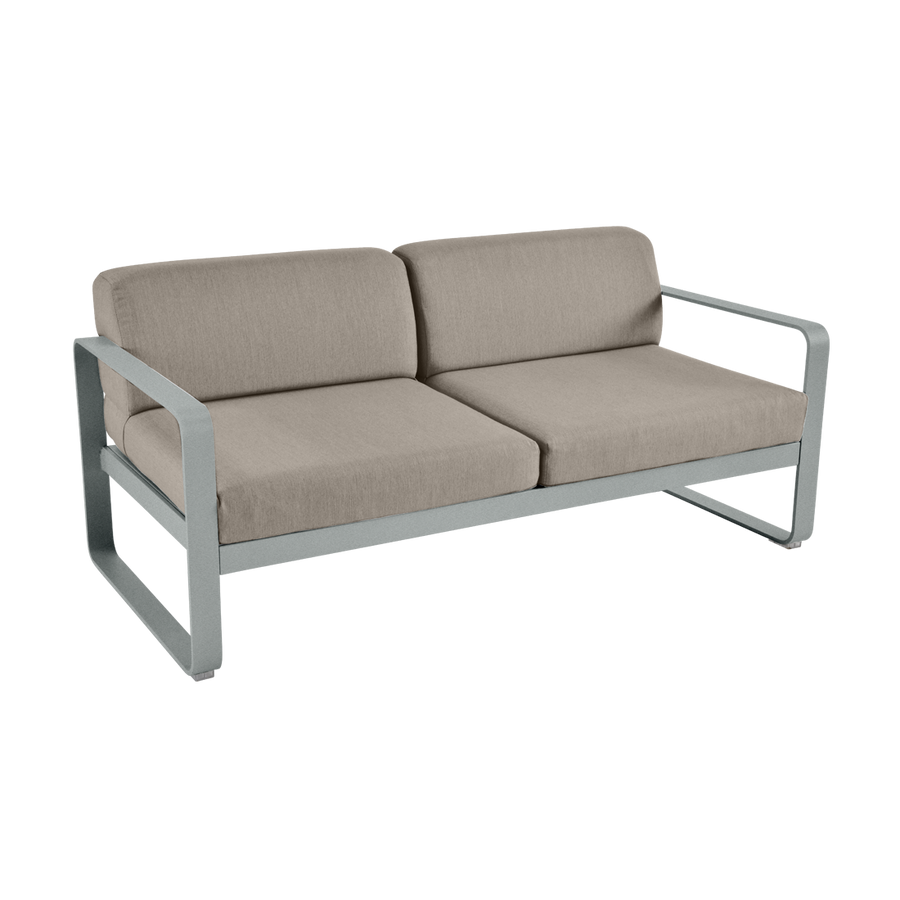 Bellevie 2 Seater Sofa - Grey Taupe Cushions