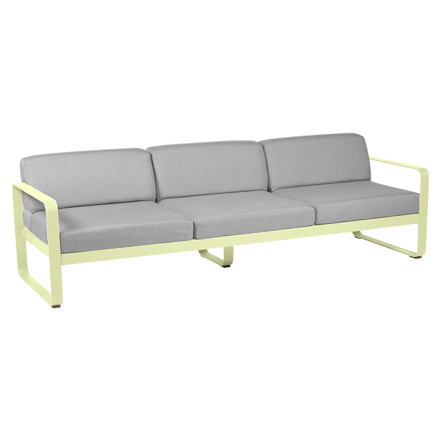 Bellevie 3 Seater Sofa - Flannel Grey Cushions