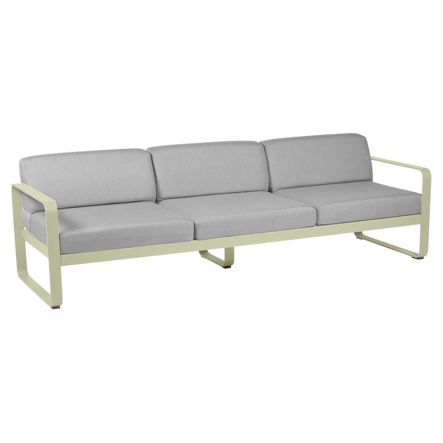 Bellevie 3 Seater Sofa - Flannel Grey Cushions