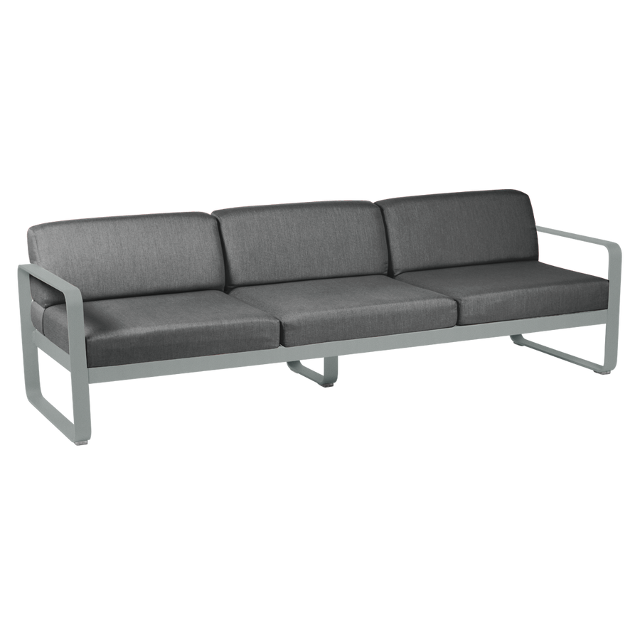 Bellevie 3 Seater Sofa - Graphite Grey Cushions