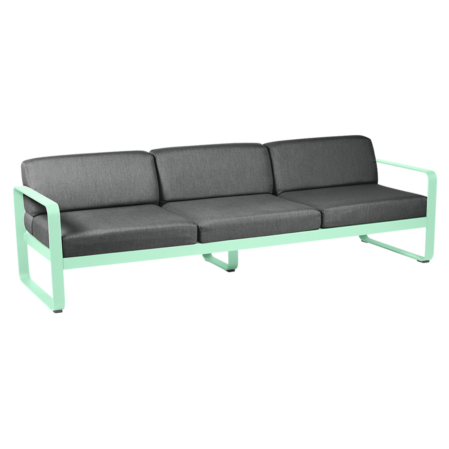 Bellevie 3 Seater Sofa - Graphite Grey Cushions