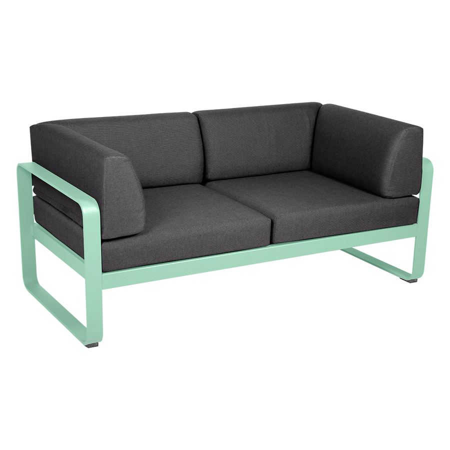 Bellevie 2 Seater Club Sofa - Graphite Grey Cushions