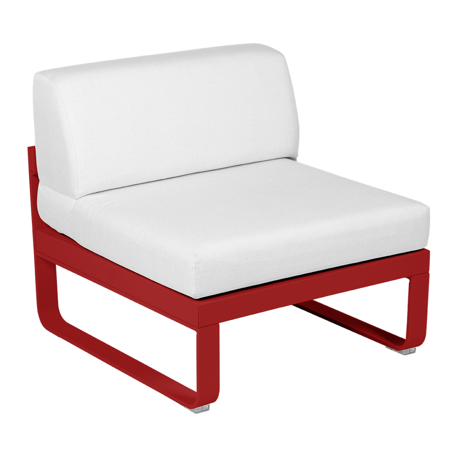 Bellevie 1 Seater Central Module - Off White Cushions