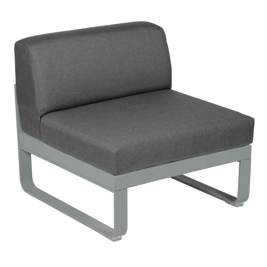 Bellevie 1 Seater Central Module - Graphite Grey Cushions