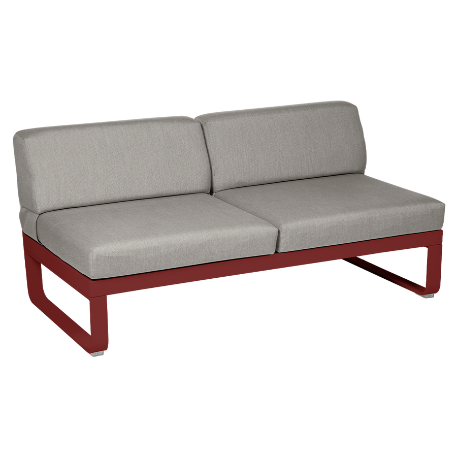 Bellevie 2 Seater Central Module - Grey Taupe Cushions