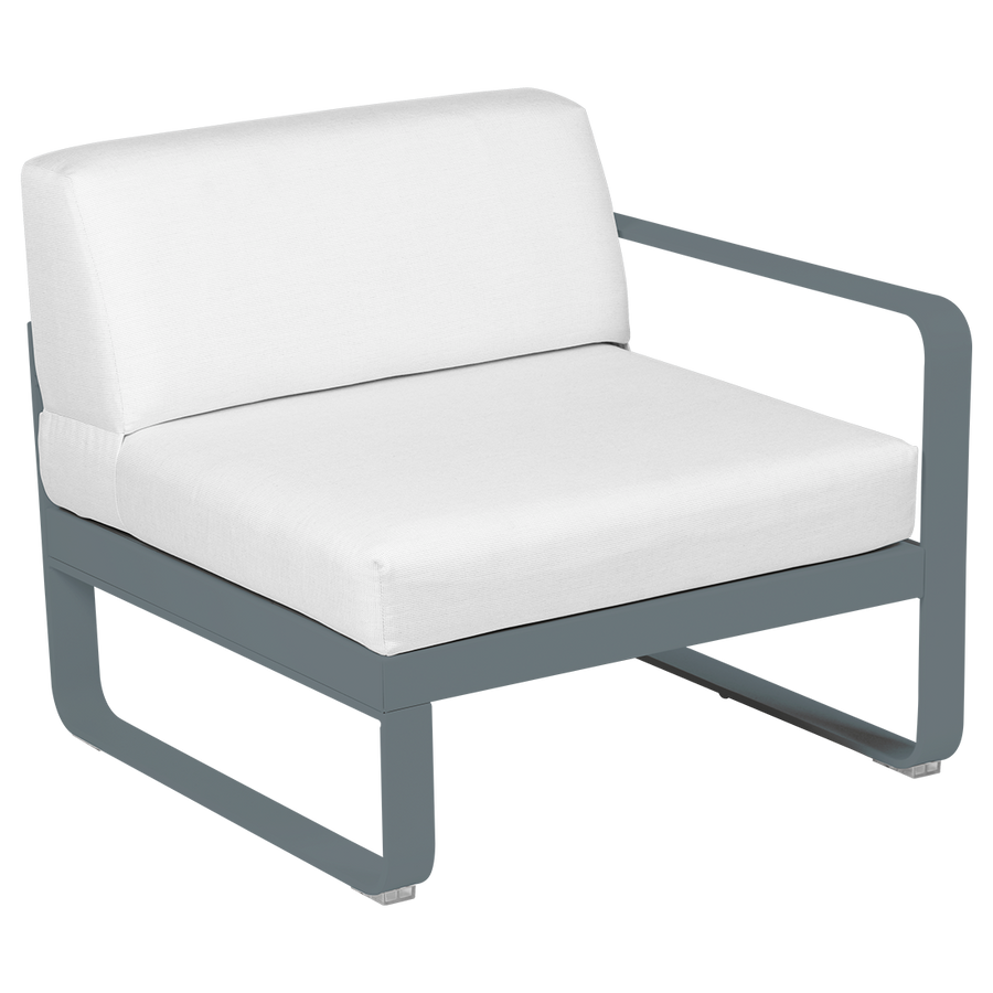 Bellevie 1 Seater Right Module - Off White Cushions