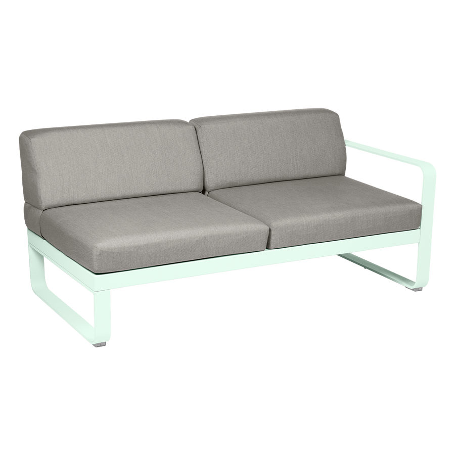 Bellevie 2 Seater Right Module - Grey Taupe Cushions