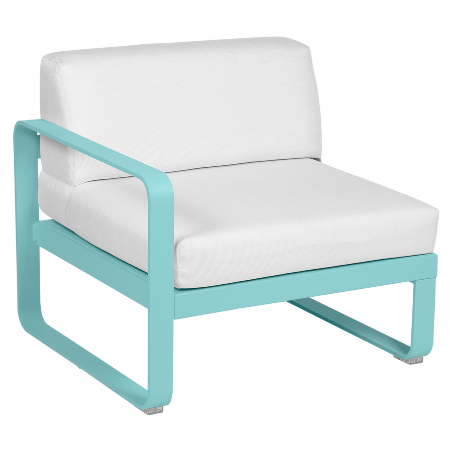 Bellevie 1 Seater Left Module - Off White Cushions