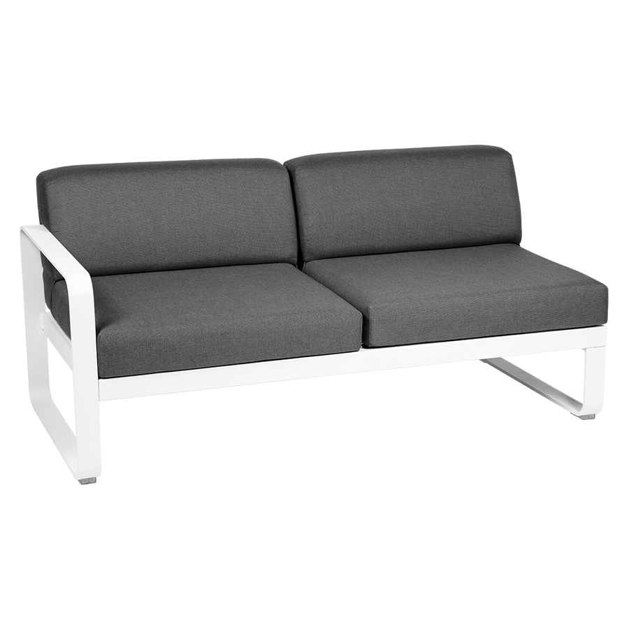 Bellevie 2 Seater Left Module - Graphite Grey Cushions