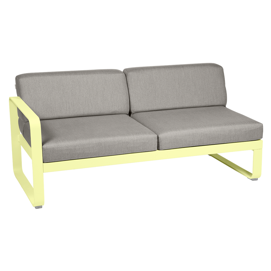 Bellevie 2 Seater Left Module - Grey Taupe Cushions
