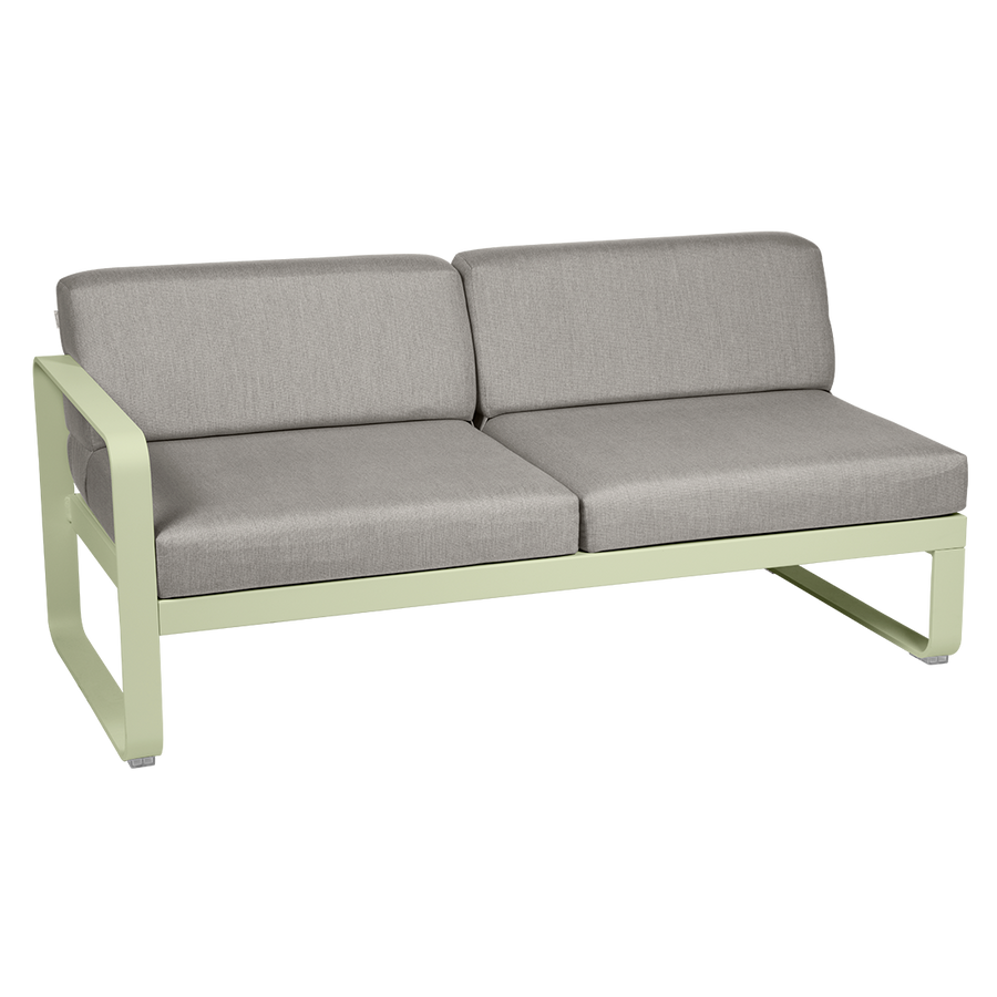 Bellevie 2 Seater Left Module - Grey Taupe Cushions