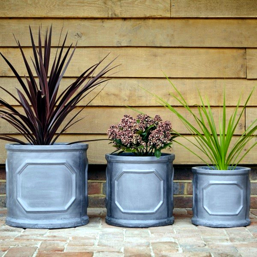 The Pot Company Chelsea Clayfibre Planter - Cylinder