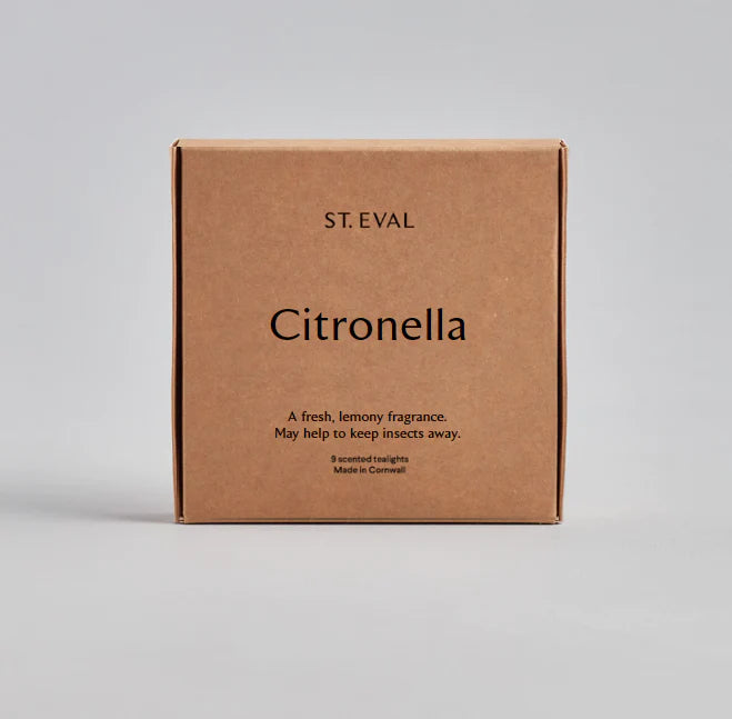 St. Eval Tealight 9 Pack - Citronella