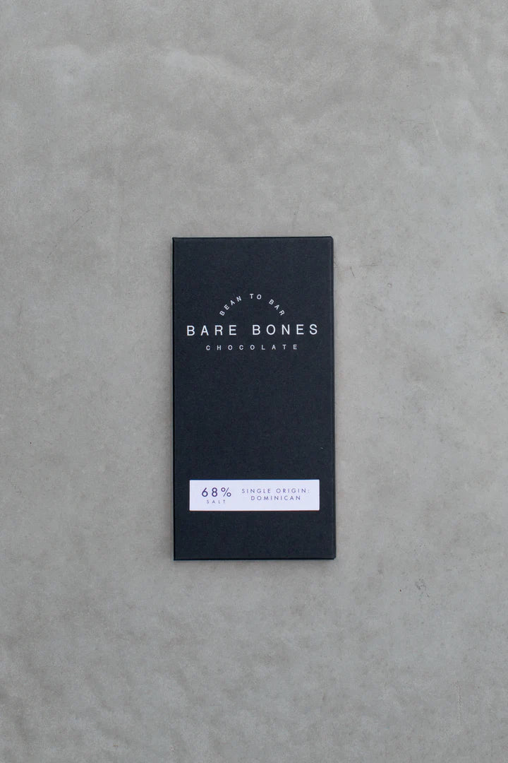 Bare Bones Dominican Salted Chocolate 70g