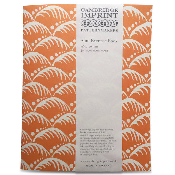 Cambridge Imprint Exercise Book Blood Orange